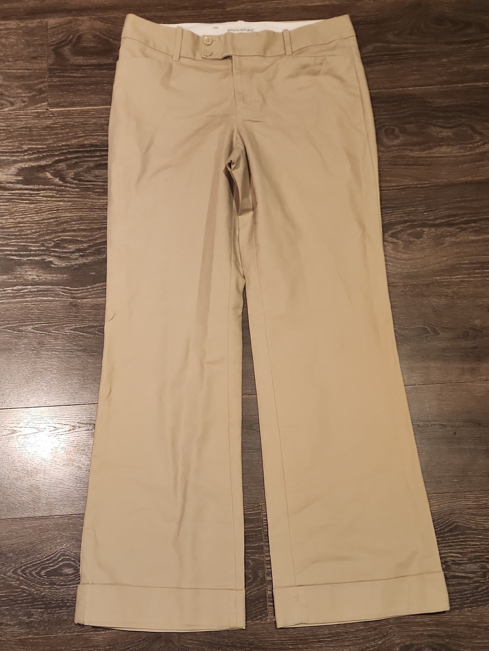 ❤️ BANANA REPUBLIC WIDE LEG JACKSON FIT PANTS / TROUSERS, 12L (31 LONG / TALL - Picture 2 of 8